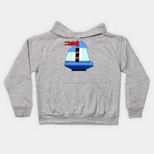 Brick Creations - Sail Boat Kids Hoodie